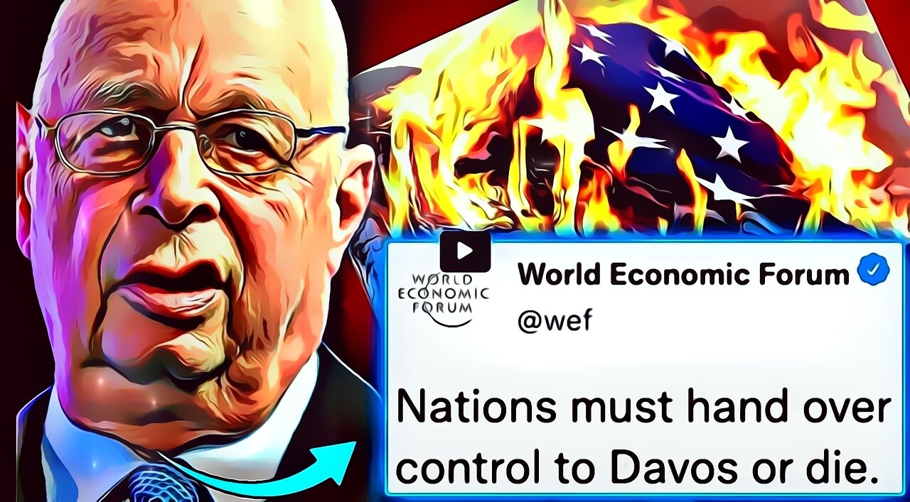 Klaus Schwab iloitsee "uuden maailmanjärjestyksen" saapumisesta WEF:n ottaessa valtiot haltuunsa