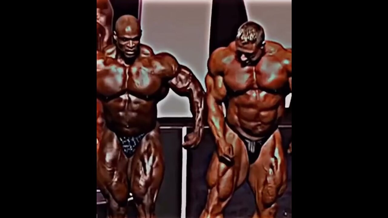 Ronnie coleman and Markus ruhl