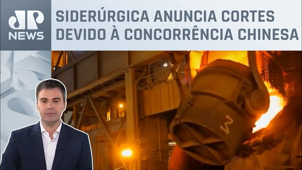 Usiminas desliga forno em Minas Gerais para diminuir produção; Bruno Meyer analisa