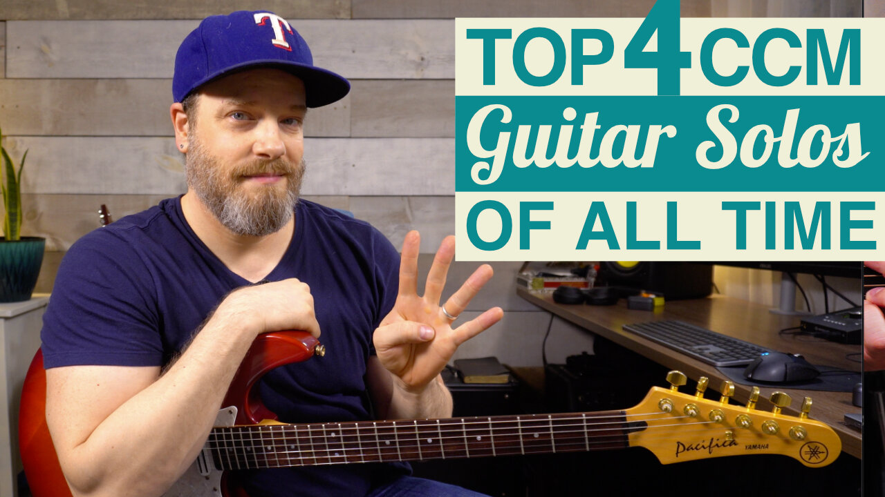 Top 4 CCM Guitar Solos of All Time - Amy Grant, Michael W. Smith, Steven Curtis Chapman, Dan Huff