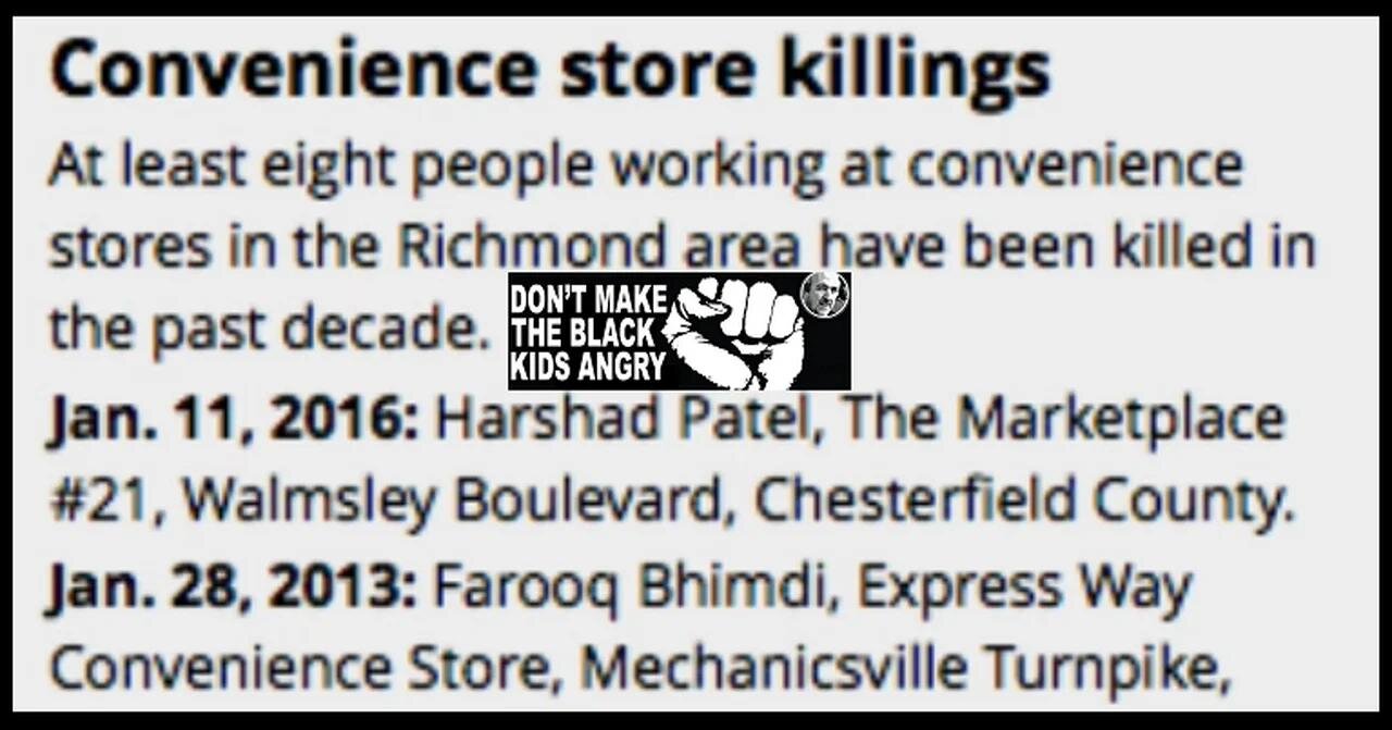 Colin Flaherty: Another Convenience Store Asian Dead. Another Black Person Holding The Gun