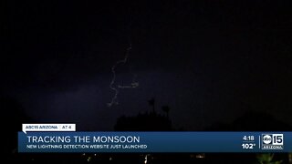 New lightning detection website launched in Phoenix