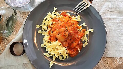 Spicy Chicken Paprikash