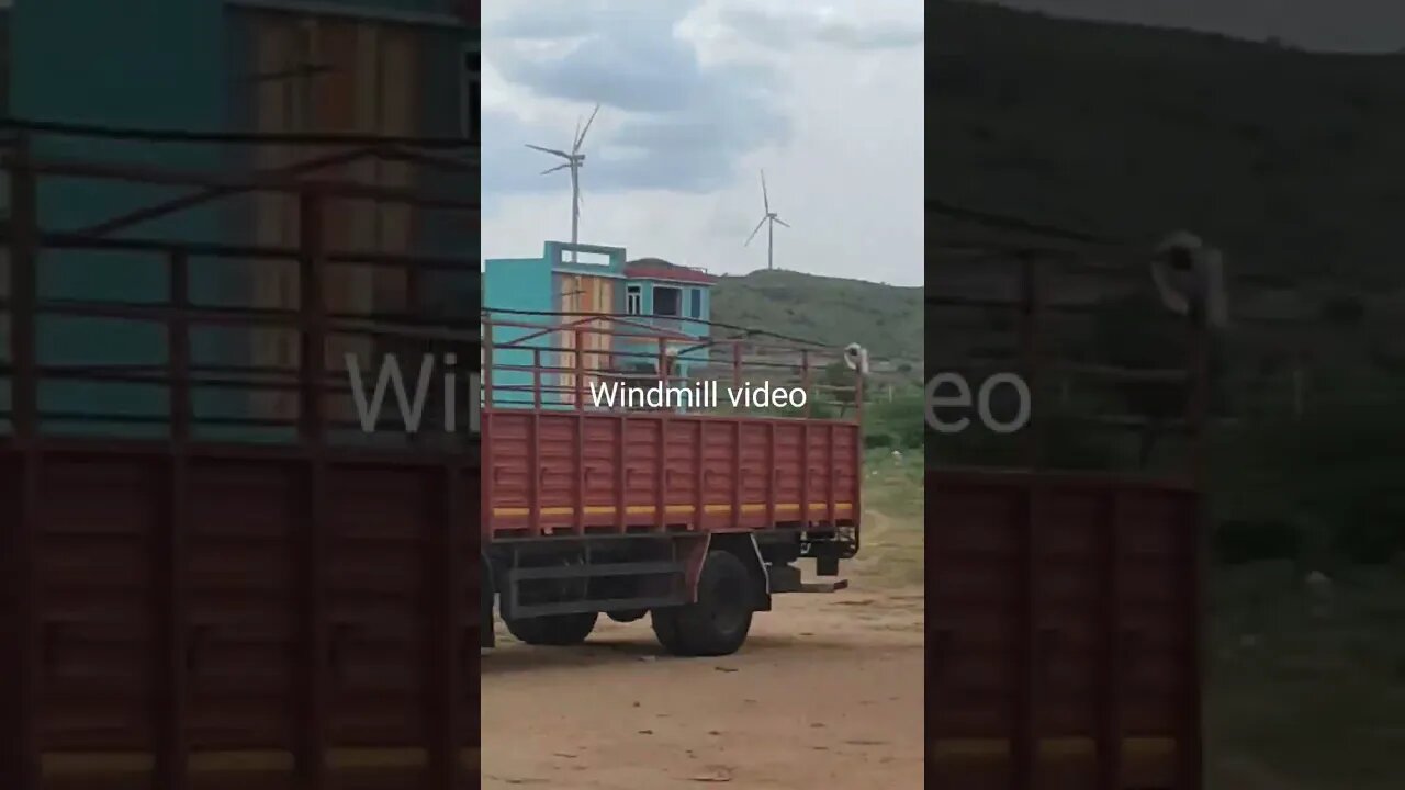 Windmill video beside Kadapa,#shorts,#windmill,#tourvlog,#naturelovers