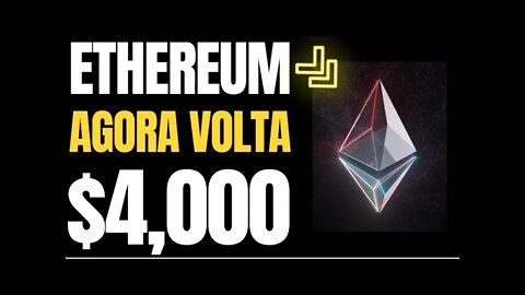 ETHEREUM MIRA NOVOS ALVOS DEPIOS DA ATUALIZAÇAO ROPSTEM