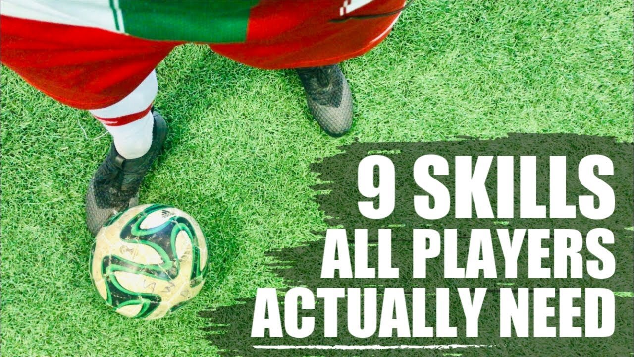 9 Football/Soccer Skills All Players ACTUALLY Need | Most Important Football Skills Tutorial of 2022 (NEW)