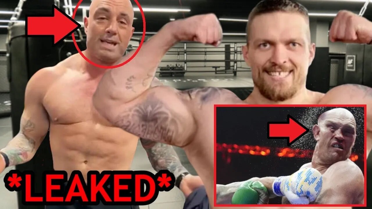 Joe Rogan & Oleksandr Usyk Laughing at Tyson Fury!😂SCARY NEW TRAINING FOOTAGE! [2024]