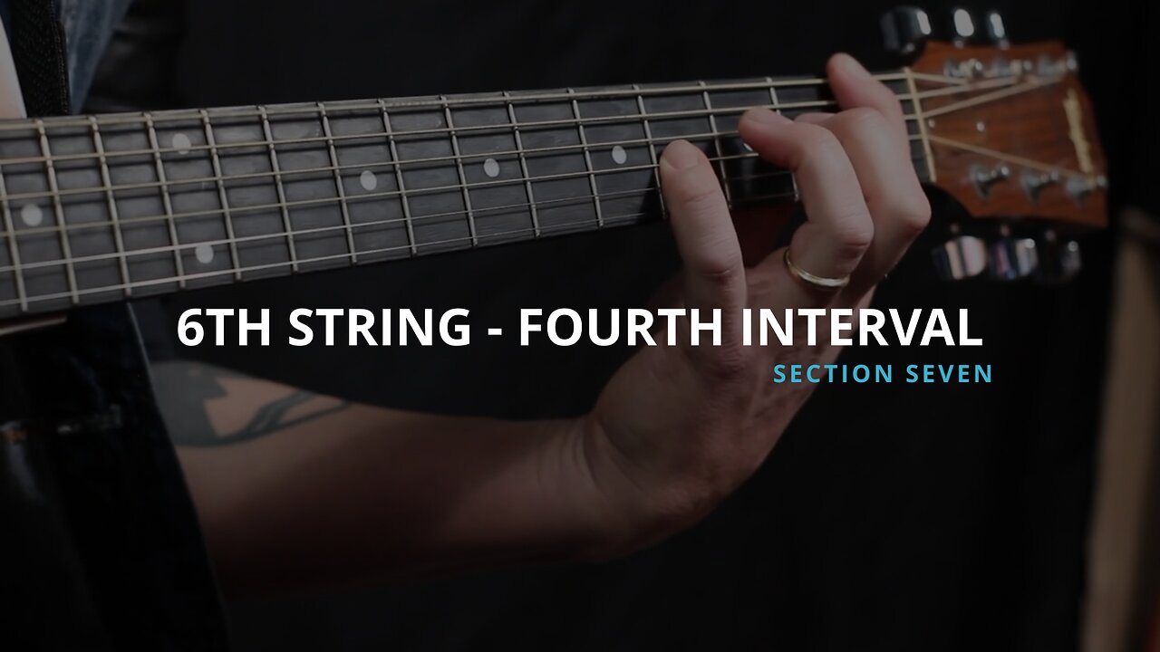 6TH STRING - 4TH INTERVAL