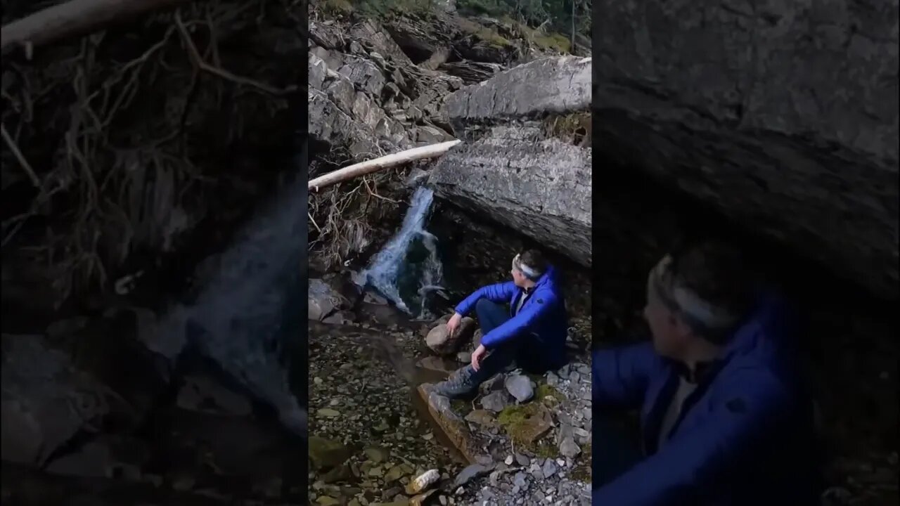 Fresh ice on the hiking trail #hiking #hike #hikingadventures