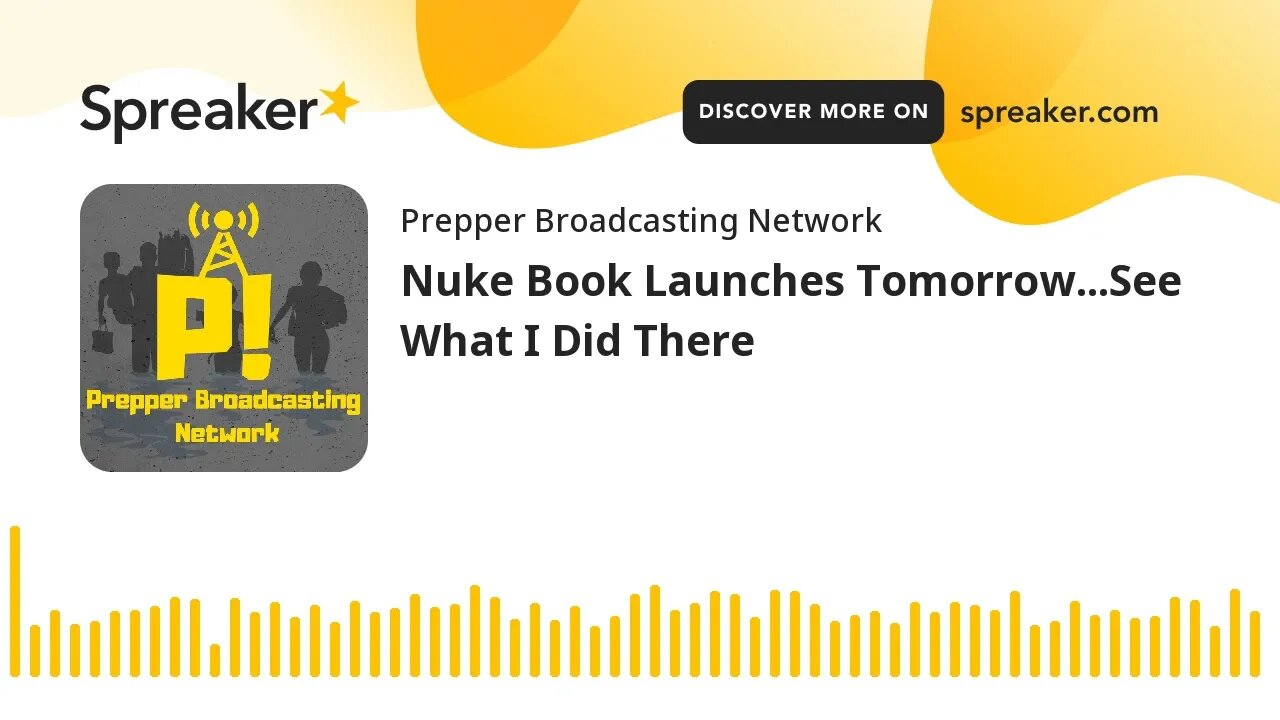 Nuke Book Launches Tomorrow...See What I Did There