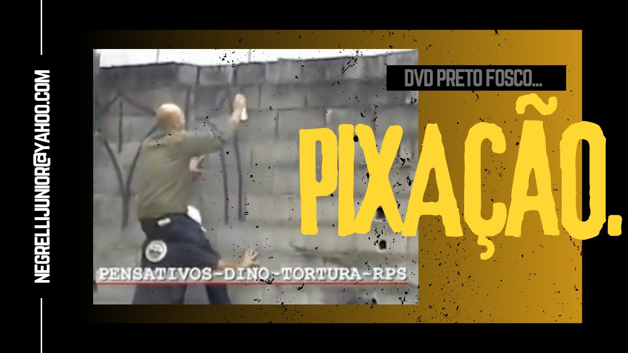 DINO TORTURA PENSATIVOS RPS Caderinha sequencia no murinho 2007 DVD Preto Fosco