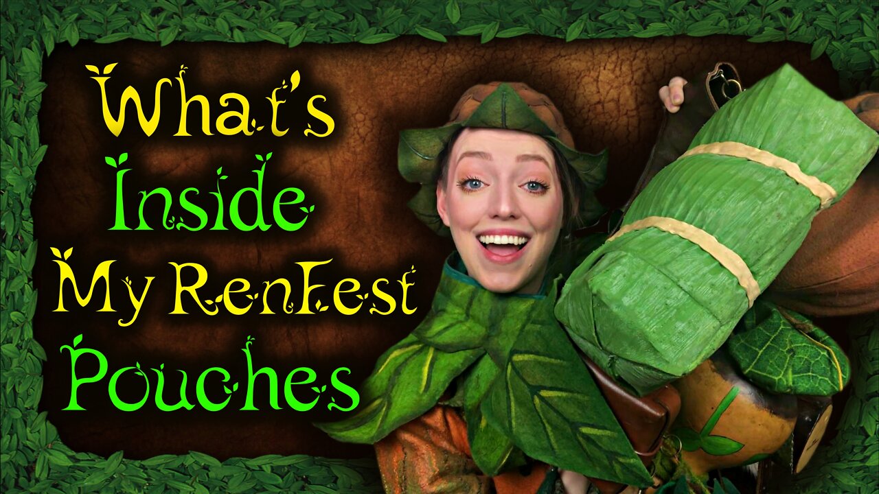 What's Inside My RenFest Pouches?