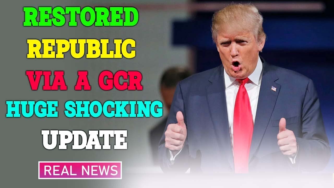 RESTORED REPUBLIC VIA A GCR: HUGE UPDATE LATEST SHOCKING MAY | 16. 5. 2023 - TRUMP NEWS