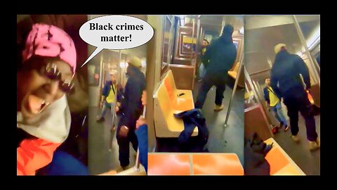 New York City Subway Martial Law Kills Constitution Enables Black Criminals Fails To Protect People