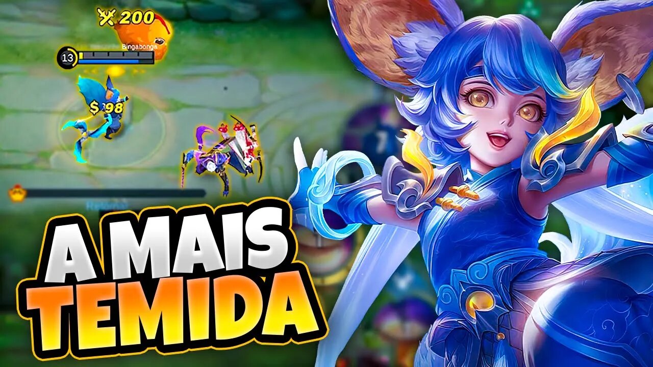 ELA É INSUPORTÁVEL! DEVERIA SER META | MOBILE LEGENDS