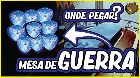 DESTINY 2 │ COMO APRIMORAR A MESA DE GUERRA ?