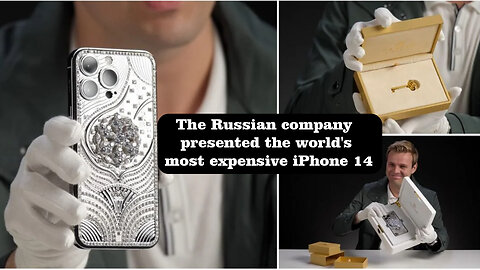 The Russian company presented the world's most expensive iPhone 14 @InterestingStranger