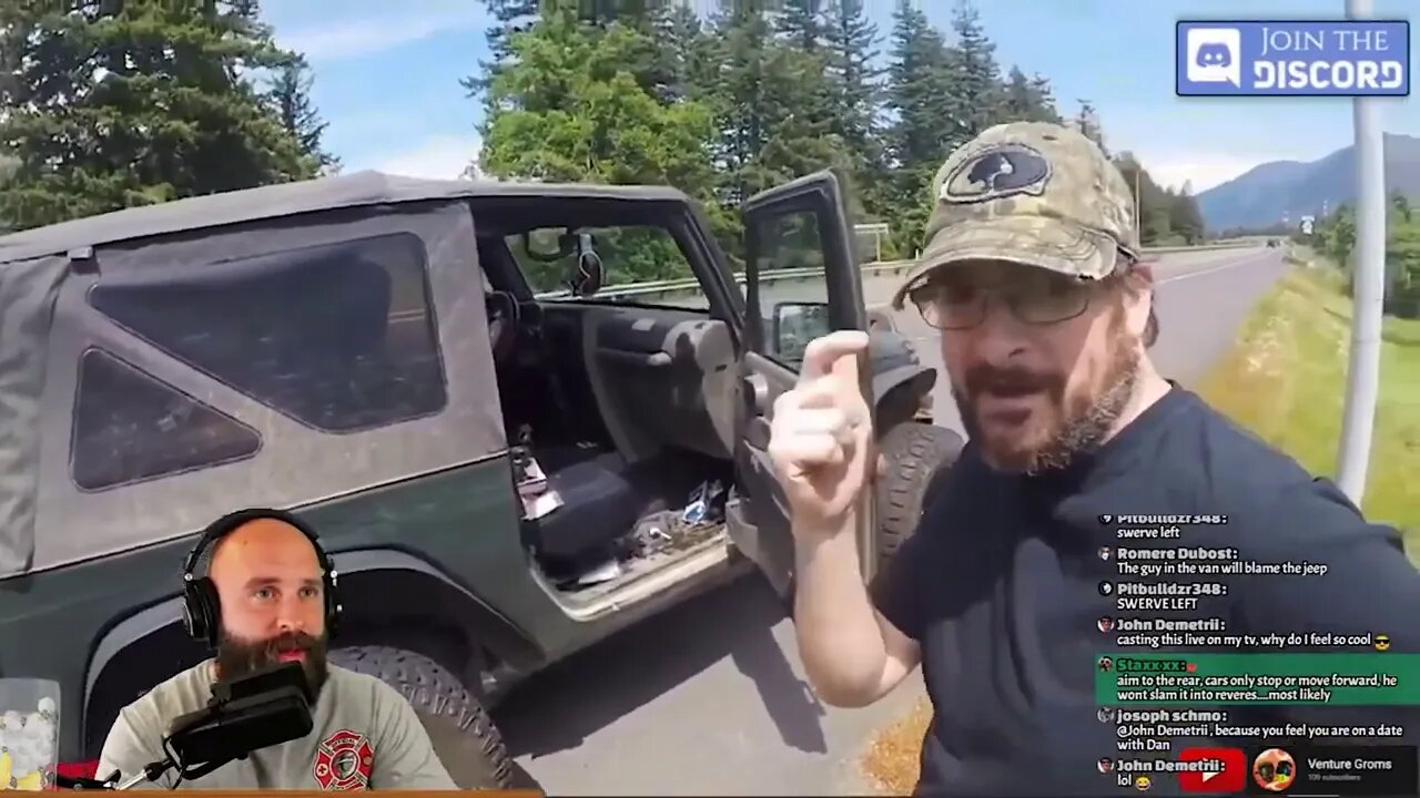 Jeep vs Dum Dum Driver