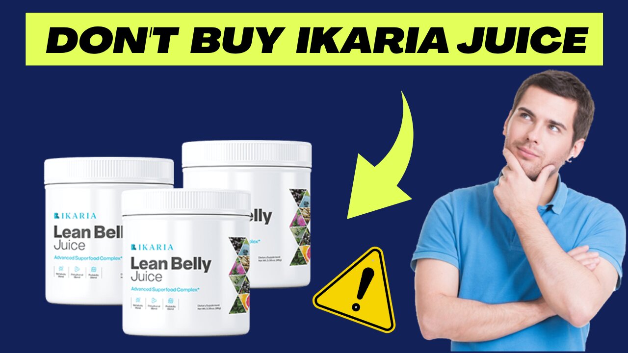 IKARIA LEAN BELLY JUICE ((NEW BEWARE!)) Ikaria Lean Belly Juice Review - IKARIA JUICE - LEAN BELLY