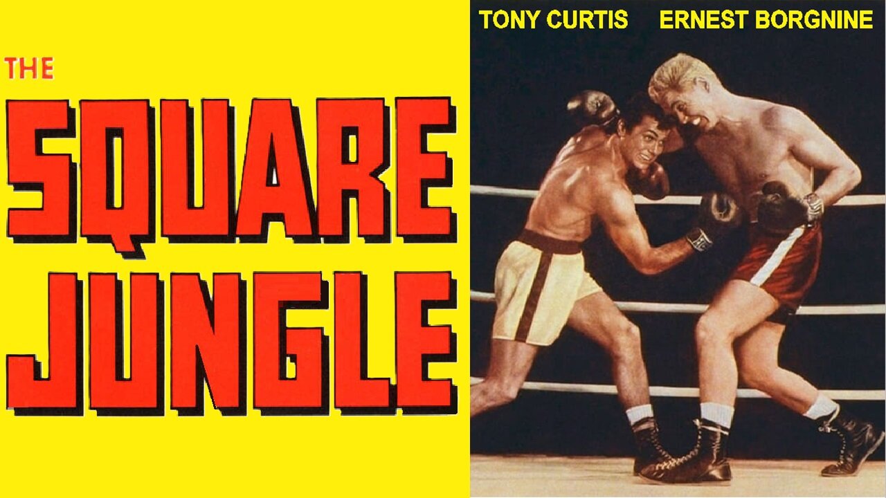 The Square Jungle (1955) Tony Curtis, Ernest Borgnine