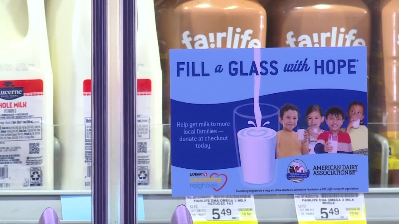 Safeway - American Dairy Association North East - Fill A Glass With Hope