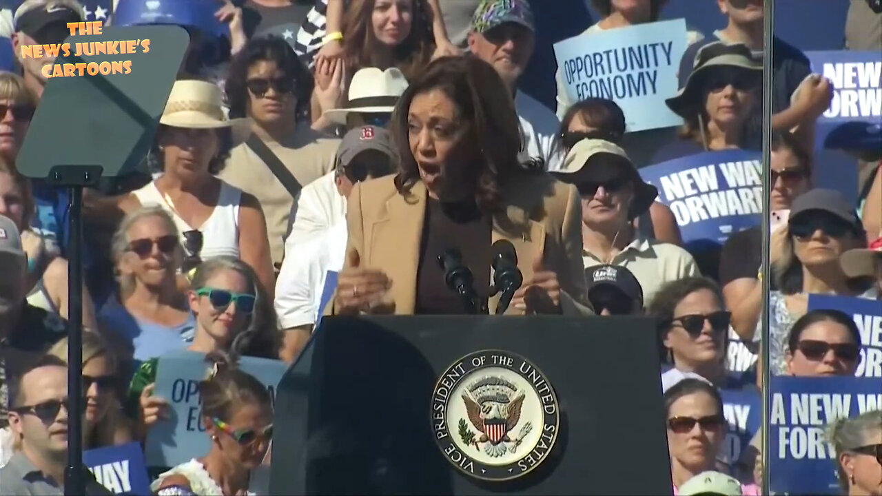 Kamala Clown Show for bused audience: "I love Gen Z. I just love Gen Z. Right? We are running as the underdog. We know what they're capable of on the other side. We like hard work. Hard work is good work. We know how to count."