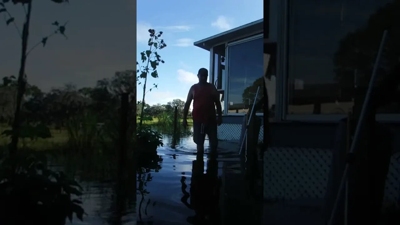 Big Foot In The Flood Waters