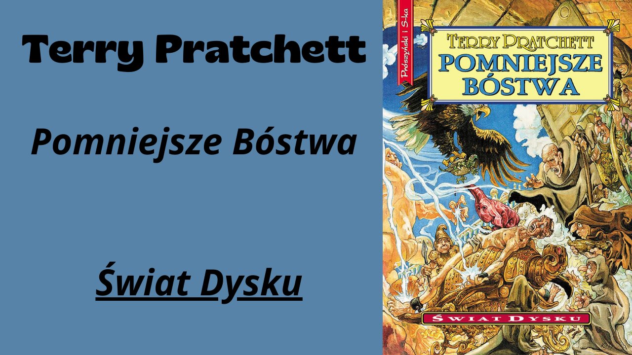 Terry Pratchett Świat Dysku Tom 13 Pomniejsze Bóstwa