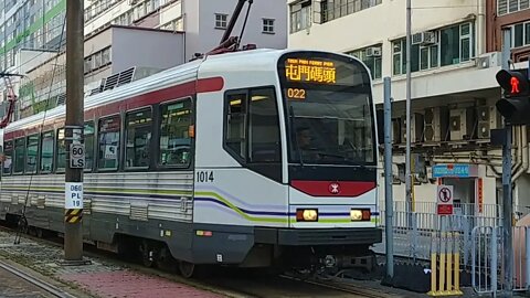 [大三罷]輕鐵1057行走614P線改經建安行車片段及建安改道精華