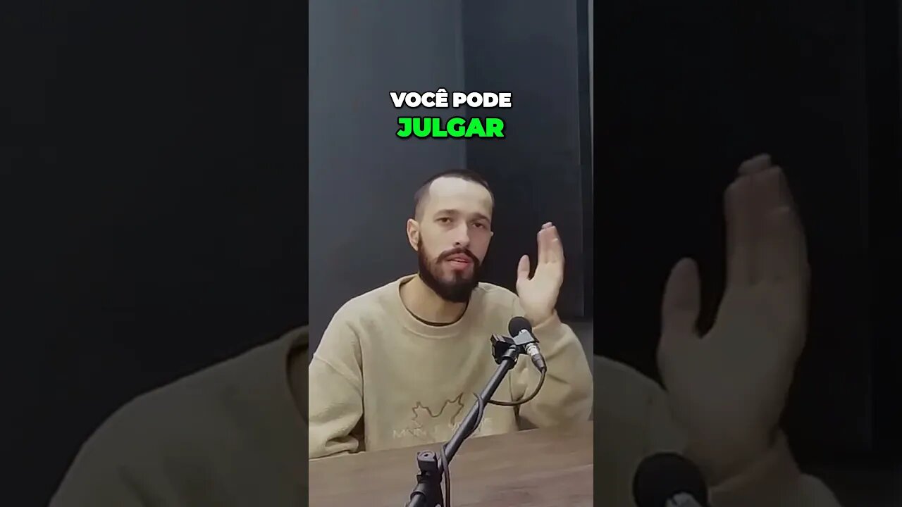 Nosso convidado falando sobre apostas.