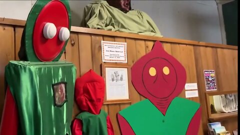 Walk-through of West Virginia's Flatwoods Monster Museum