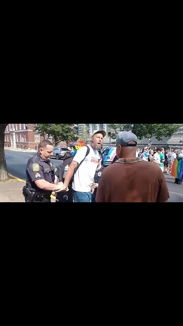 Christian Persecution | Pennsylvania police arrest man for reading Bible verse at pride event