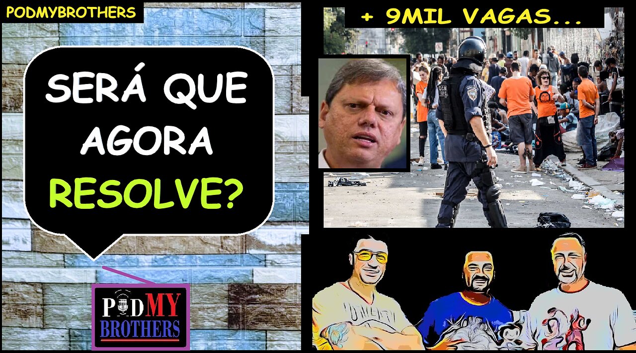 TARCÍSIO AMPLIA TRATAMENTO PARA VICIADOS EM DROGAS...