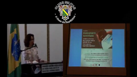 Dra Maria Emilia Gadelha Serra - Palestra CLUBE MILITAR - 09/12/2021