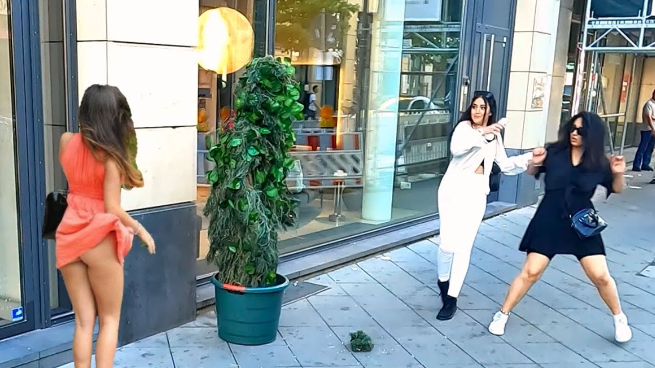 She had a Heart Attack!!! Craziest Reactions! Bushman Prank!