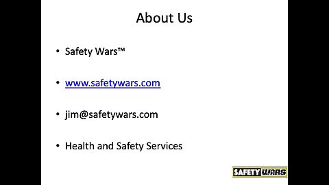 Safety Wars Live 6-30-2023