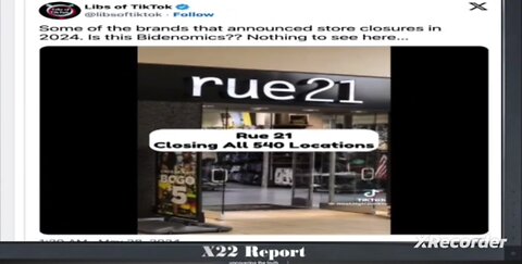 All the Stores are closing