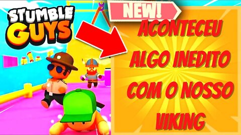 Stumble Guys ACONTECEU ALGO INEDITO NA PARTIDA !!!