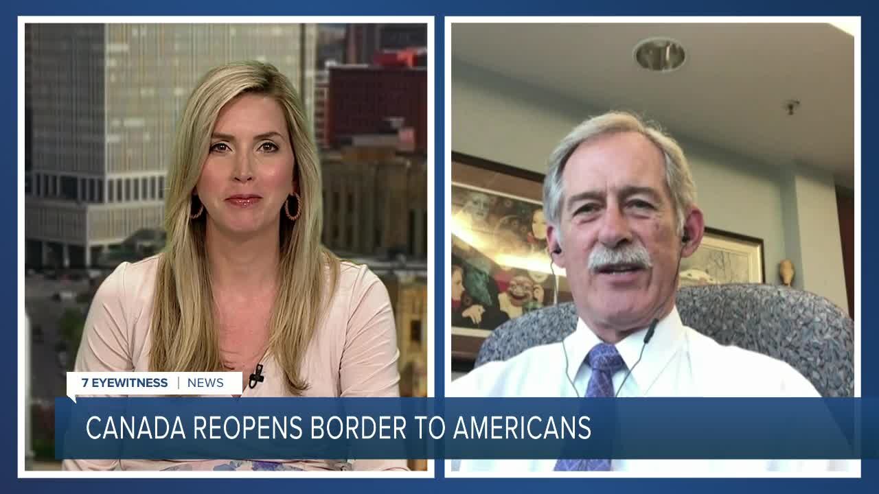 Canada reopens border to Americans - interview with Fort Erie Mayor Wayne Redekop