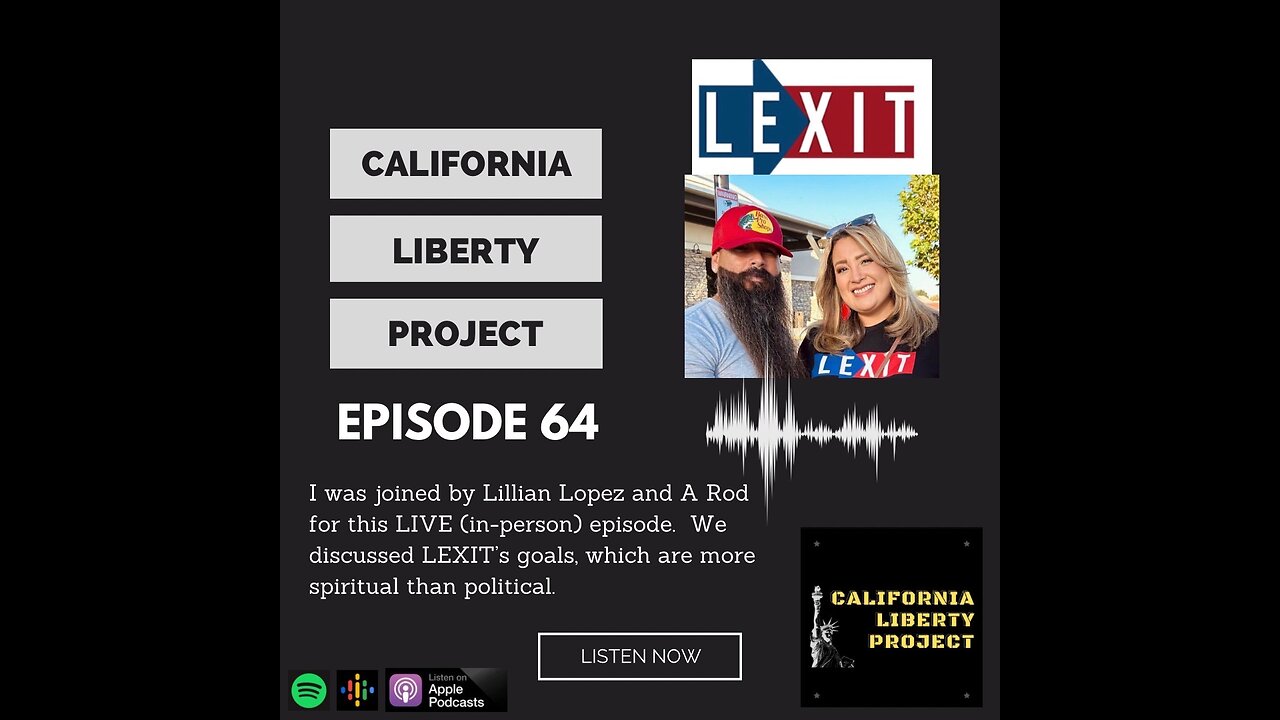 Episode 64: Live w/ Lillian & A Rod from LEXIT