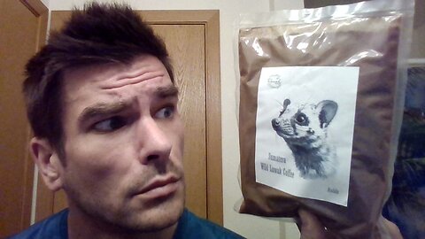 Regular guy tries "Kopi Luwak, the rarest beverage in the world." (poop coffee)
