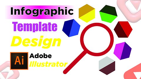 Infographic Template Design in Illustrator