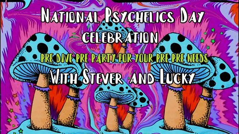 National Psychedelic Day PRE dive celebration