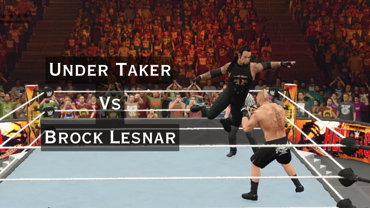 WWE 2K23 Legendary Match Undertaker vs. Lesnar