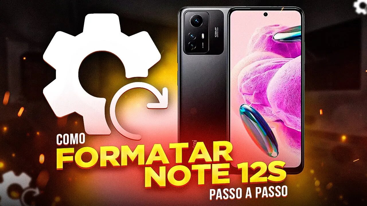 Como FORMATAR REDMI NOTE 12S (PASSO A PASSO)