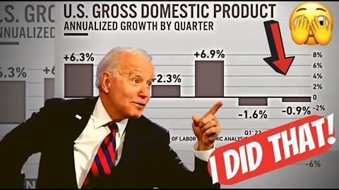 Fake it Till You Make It 😟.. IT'S OFFICIAL: US ENTERS BIDEN RECESSION