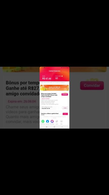 JÁ GANHEI MAIS DE 40 REAIS NESSE APP