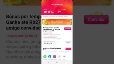 JÁ GANHEI MAIS DE 40 REAIS NESSE APP