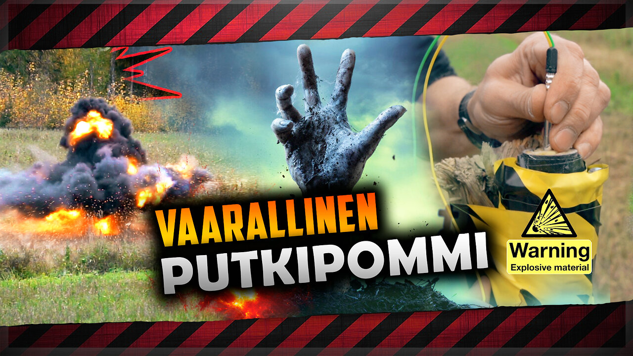 Pommijätkien vaarallinen putkipommi!!