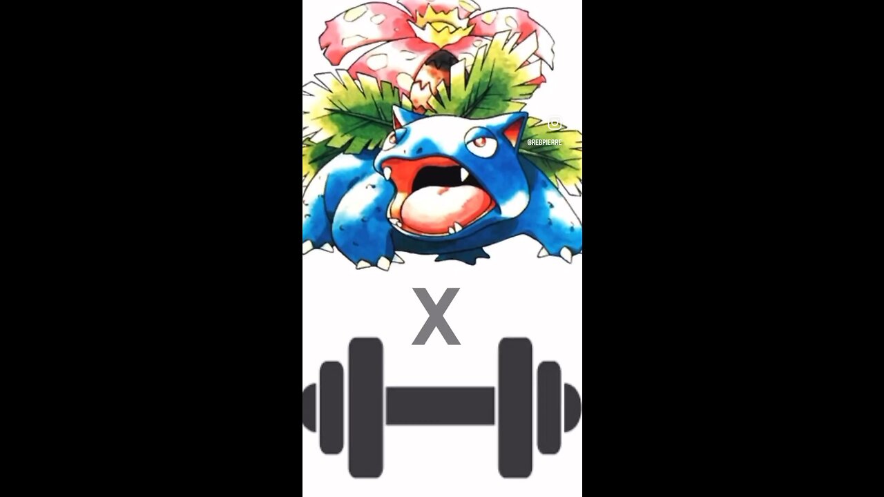 Bodybuilder Pokémon - Venusaur